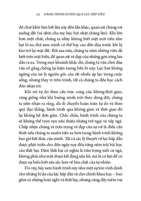 Vẻ Đẹp Vũ Điệu Rơi - Một Đời Theo Đuổi Lực Hấp Dẫn - Claudia de Rham