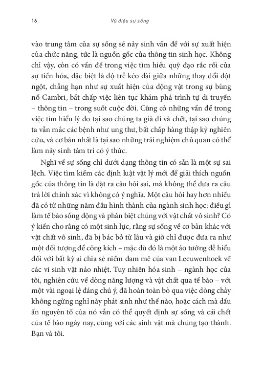 Vũ Điệu Sự Sống - Nick Lane
