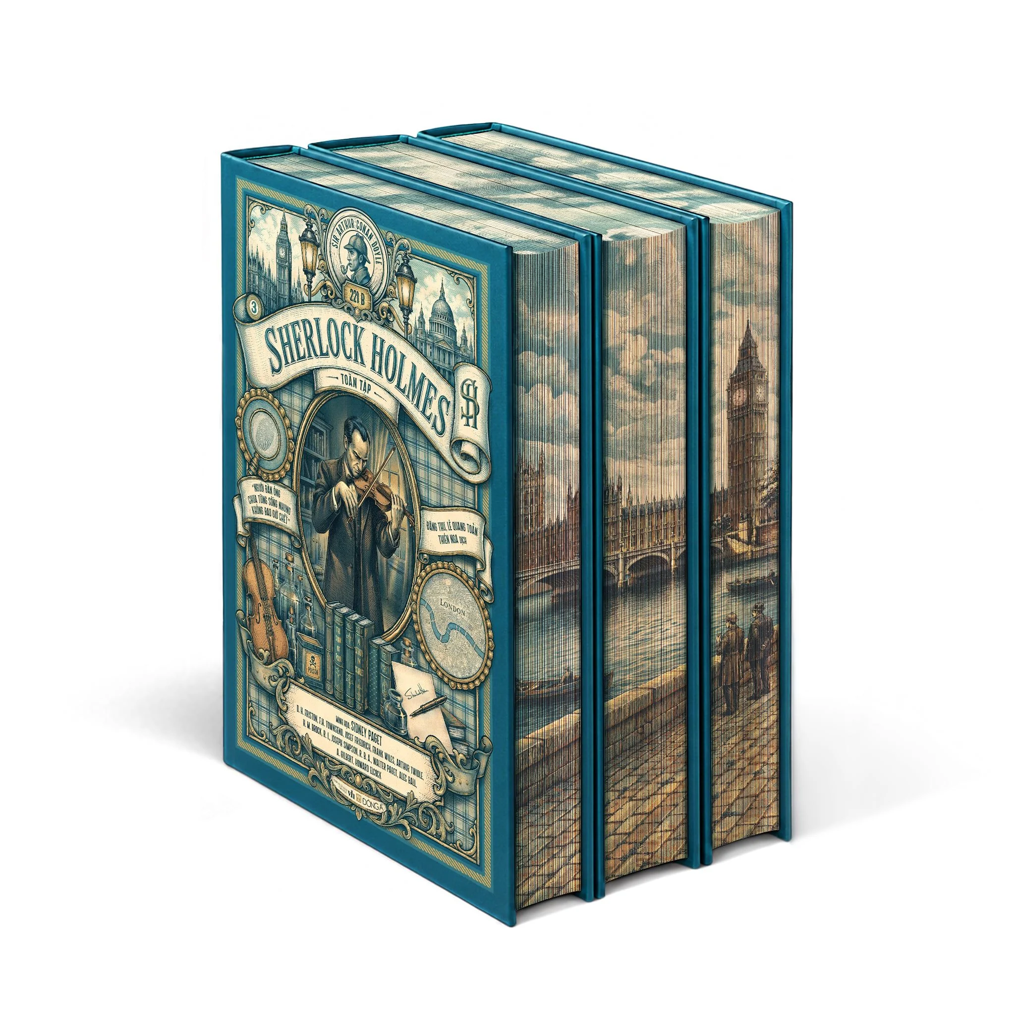 Sherlock Holmes Toàn Tập - Bìa Cứng - Sir Arthur Conan Doyle