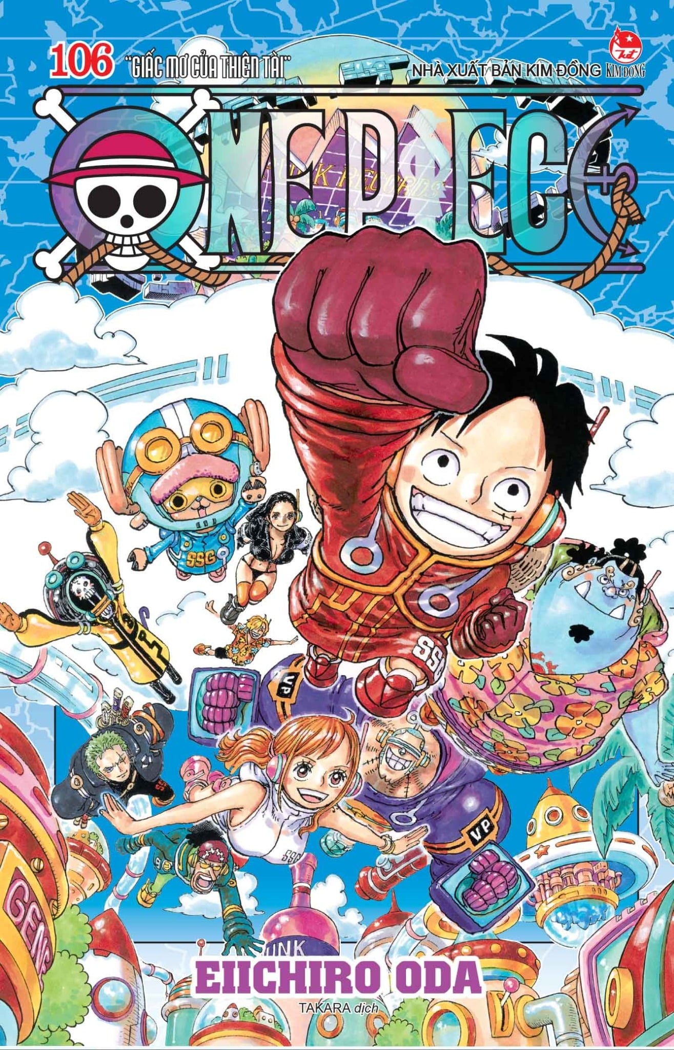 Trọn Bộ 109 Tập One Piece ( TB 2025 ) - NXB Kim Đồng