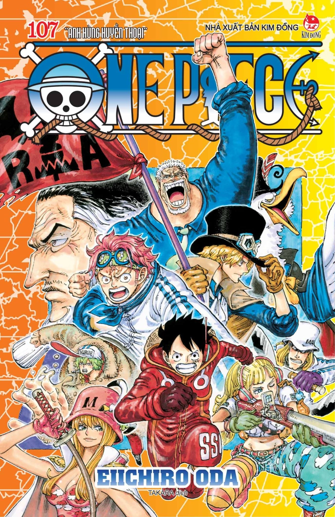 Trọn Bộ 109 Tập One Piece ( TB 2025 ) - NXB Kim Đồng