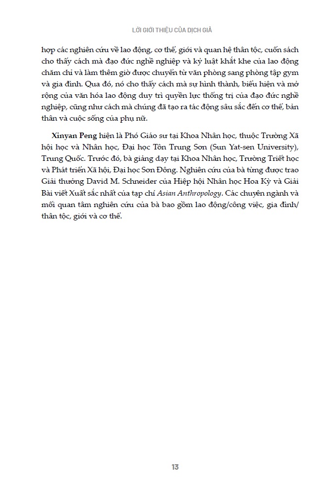 Phụ Nữ Trung Quốc Đương Đại - Xinyan Peng