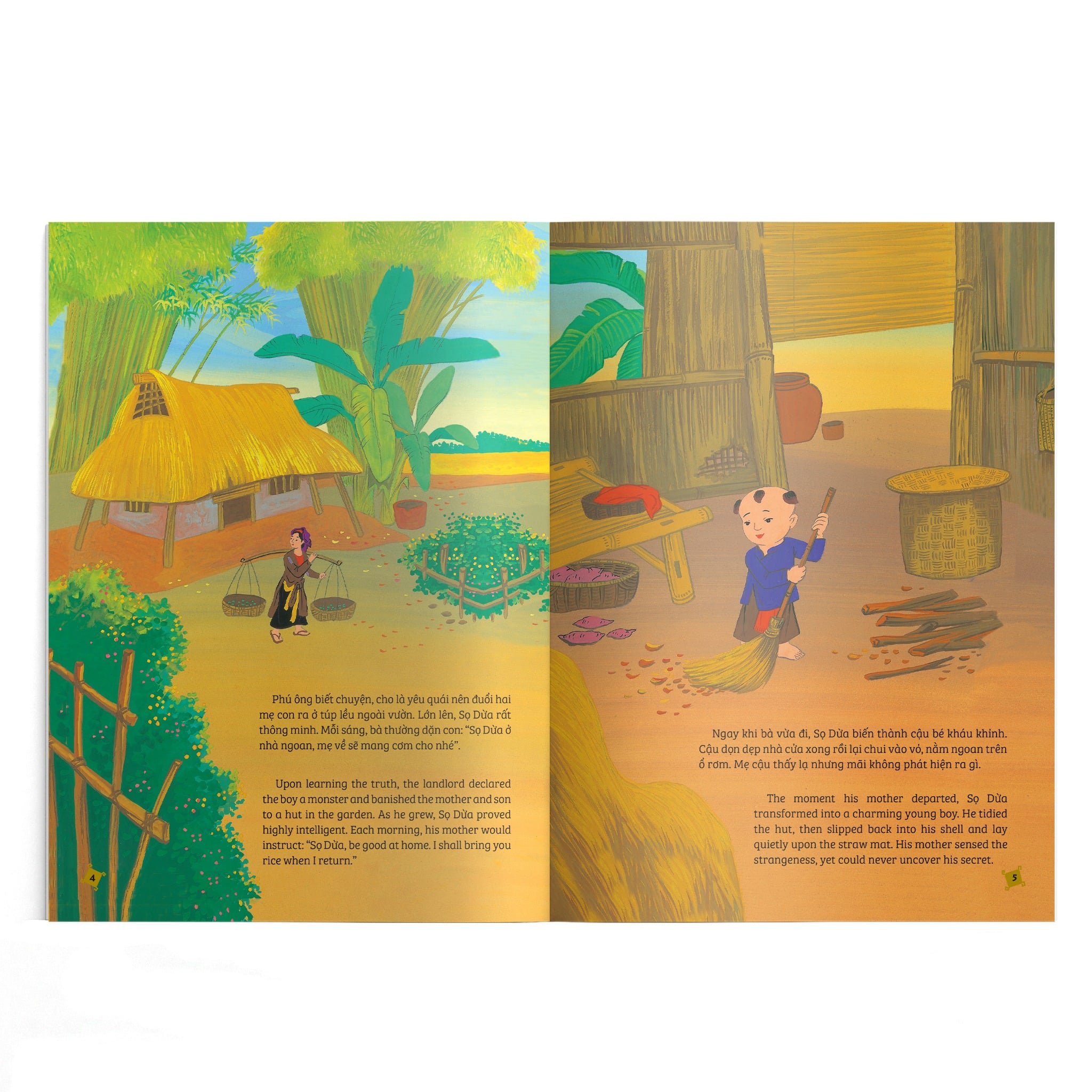 Truyện Cổ Tích Việt Nam Đặc Sắc - 10 Tập - Song Ngữ