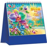  Lịch Bàn Chữ A Đứng (19x17) Nhiều Chủ Đề 2026 