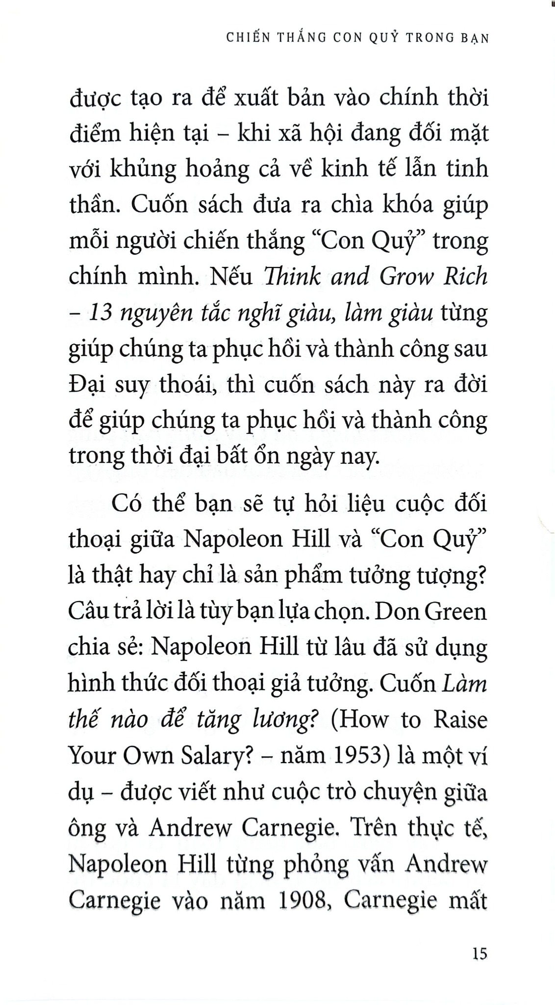 Chiến Thắng Con Quỷ Trong Bạn (Sách Bỏ Túi) - Napoleon Hill