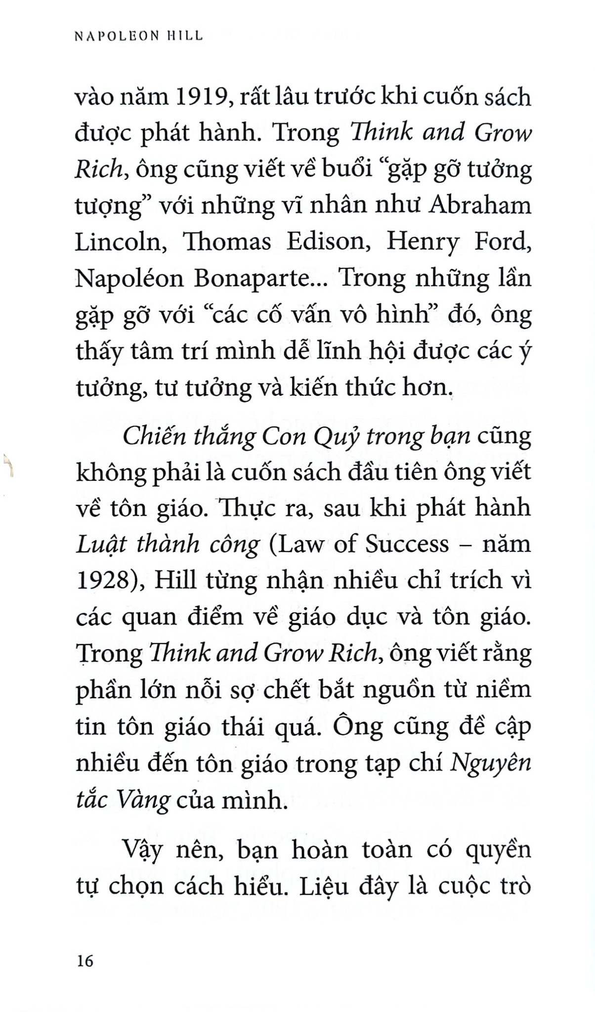 Chiến Thắng Con Quỷ Trong Bạn (Sách Bỏ Túi) - Napoleon Hill