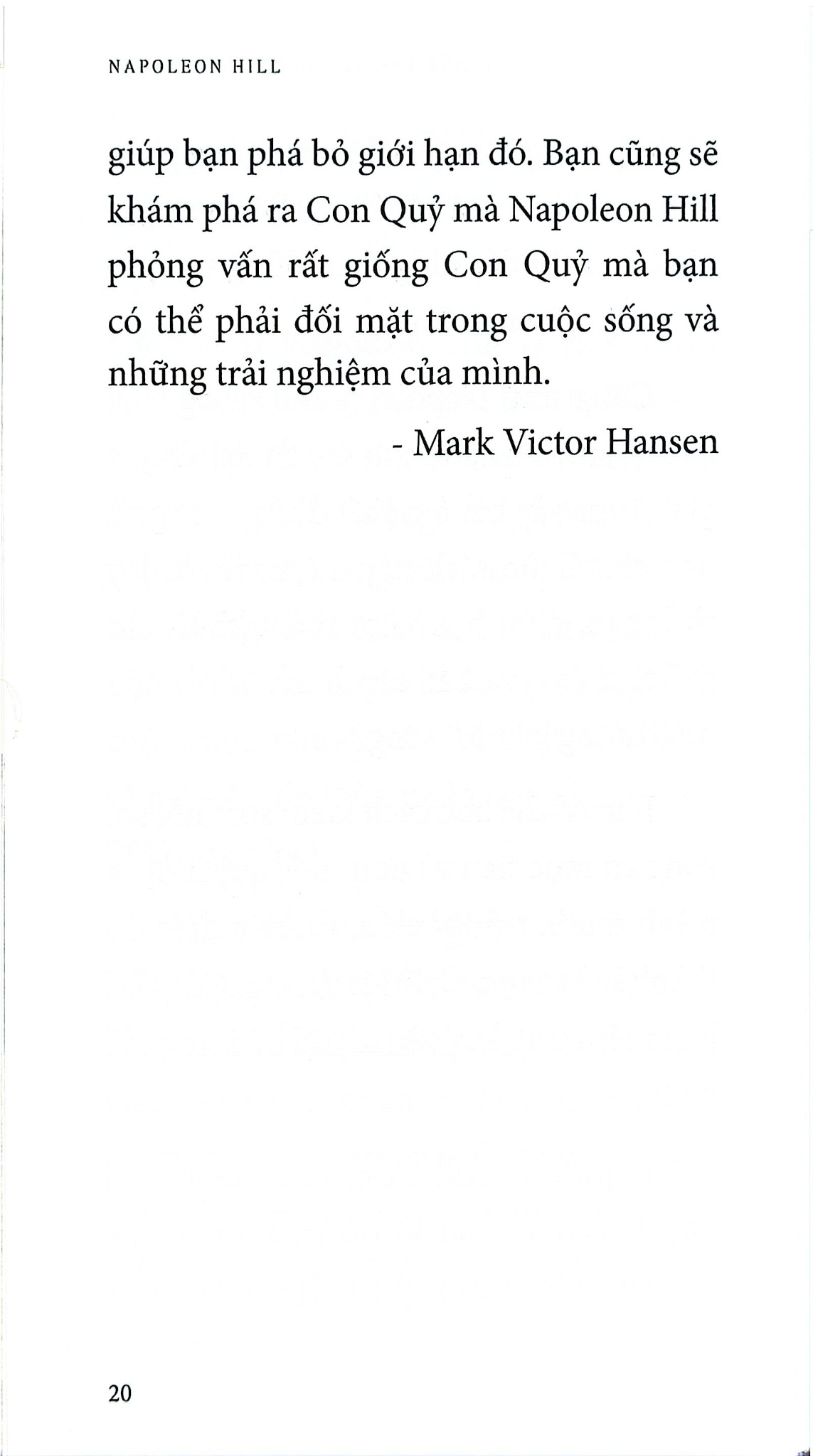 Chiến Thắng Con Quỷ Trong Bạn (Sách Bỏ Túi) - Napoleon Hill