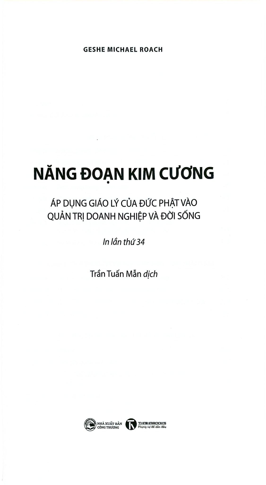 Năng Đoạn Kim Cương - Geshe Michael Roach