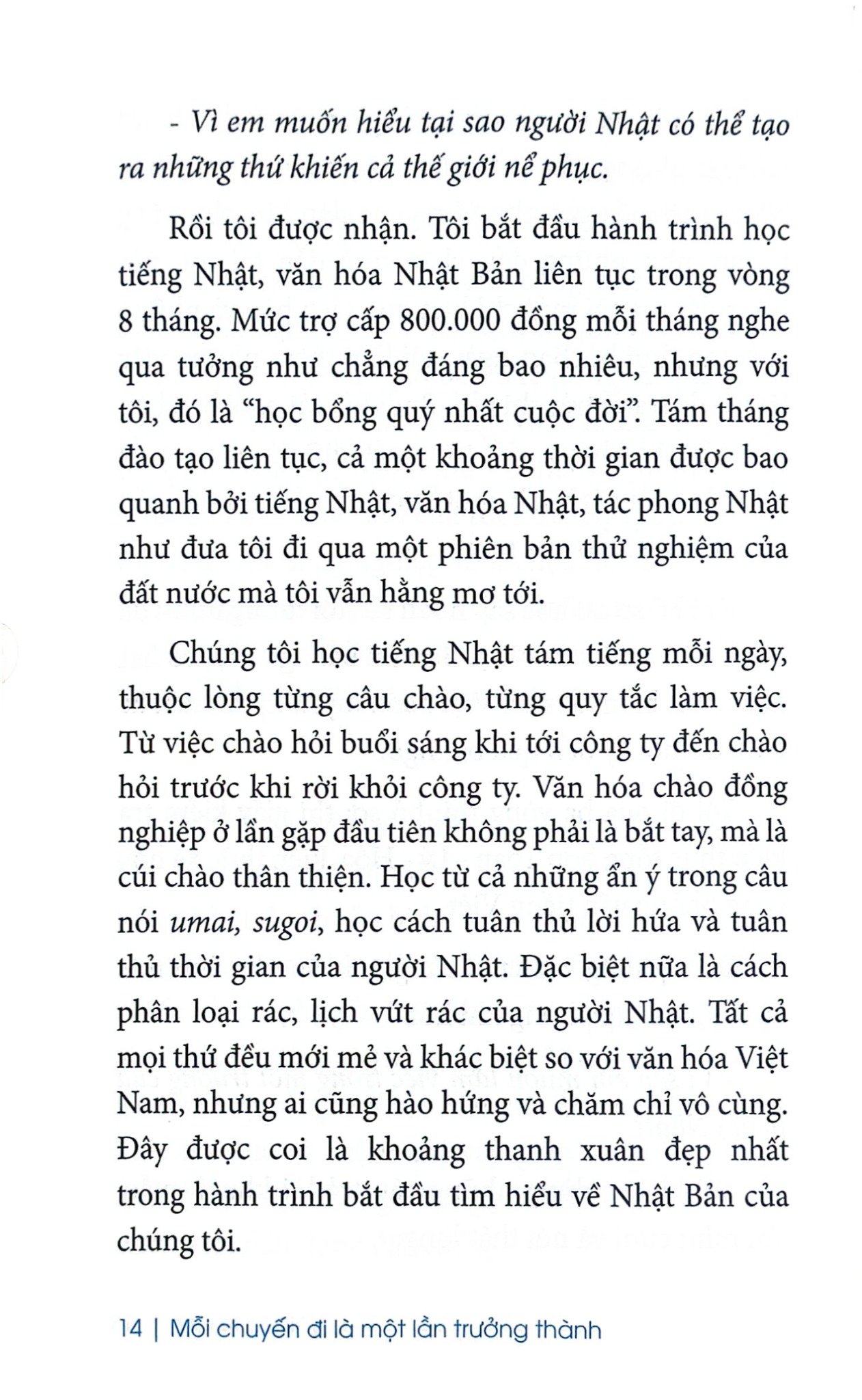 Mỗi Chuyến Đi Là Một Lần Trưởng Thành - Nikita Huyền