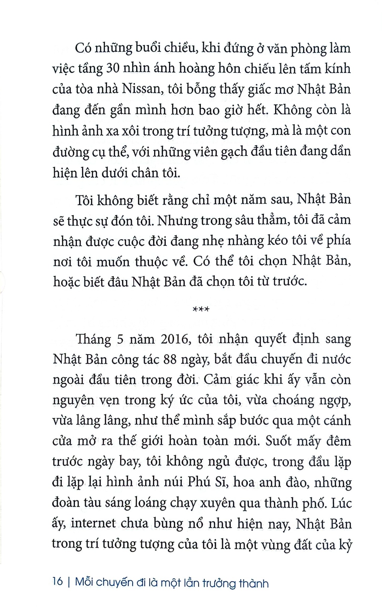 Mỗi Chuyến Đi Là Một Lần Trưởng Thành - Nikita Huyền