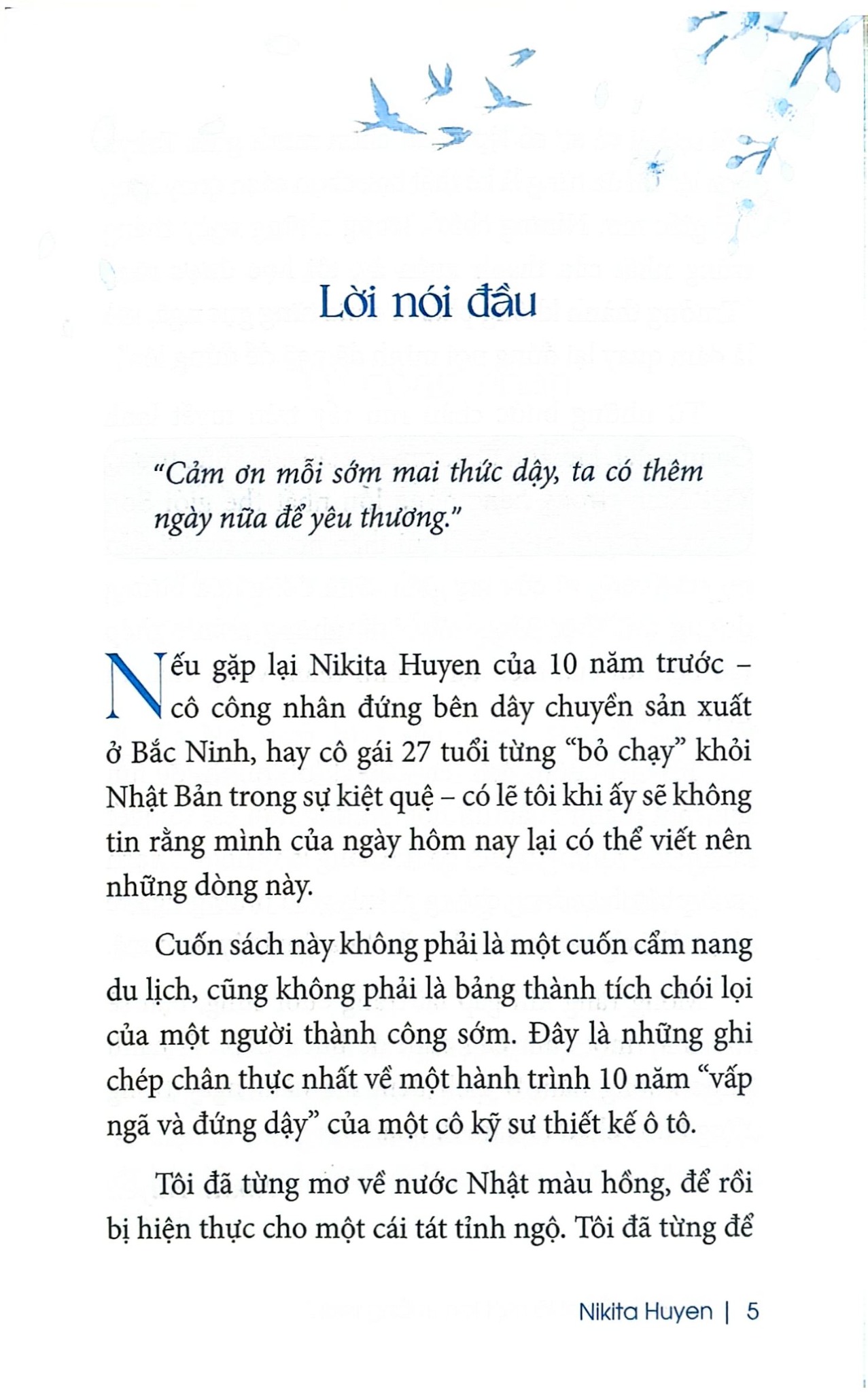 Mỗi Chuyến Đi Là Một Lần Trưởng Thành - Nikita Huyền