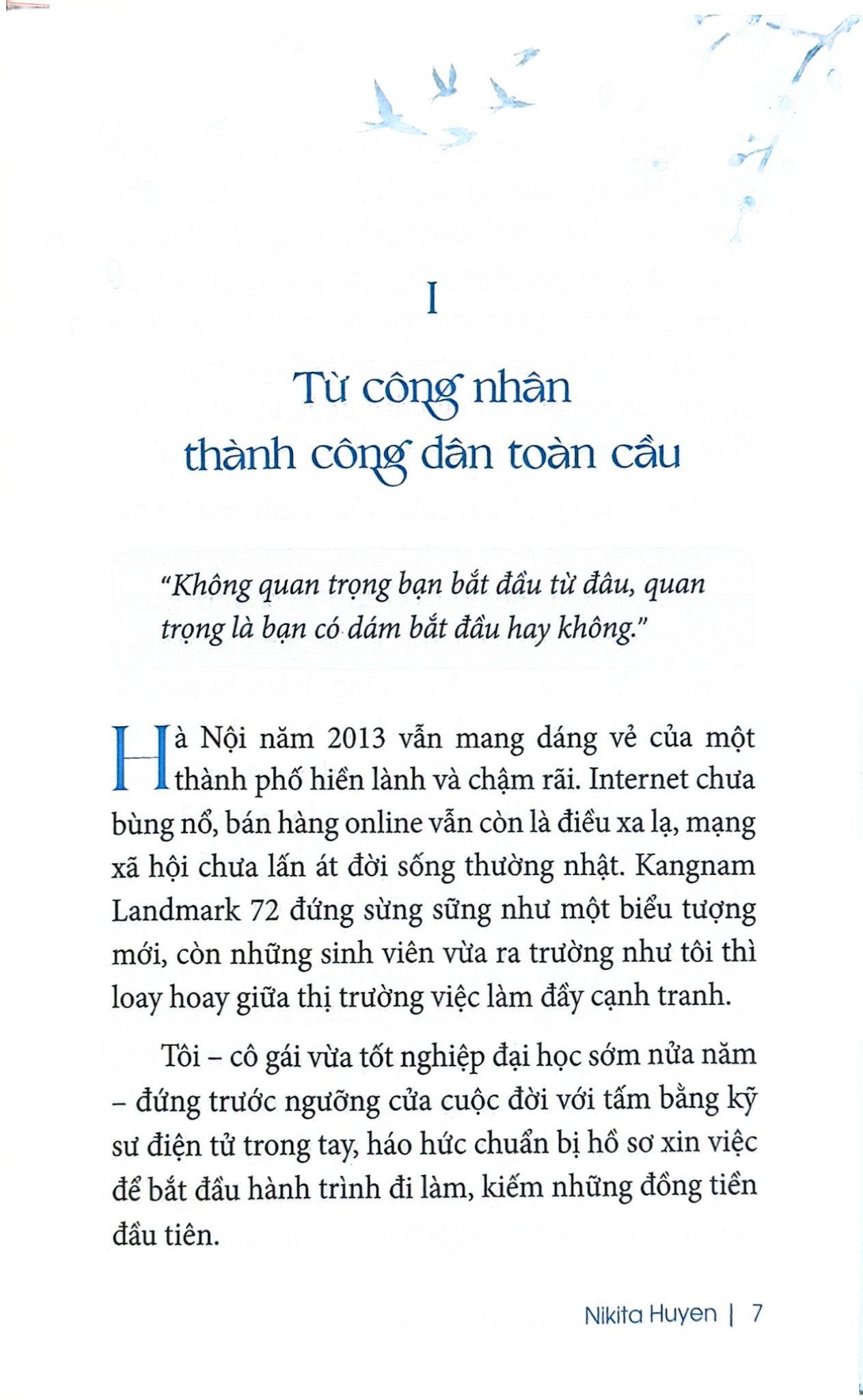 Mỗi Chuyến Đi Là Một Lần Trưởng Thành - Nikita Huyền