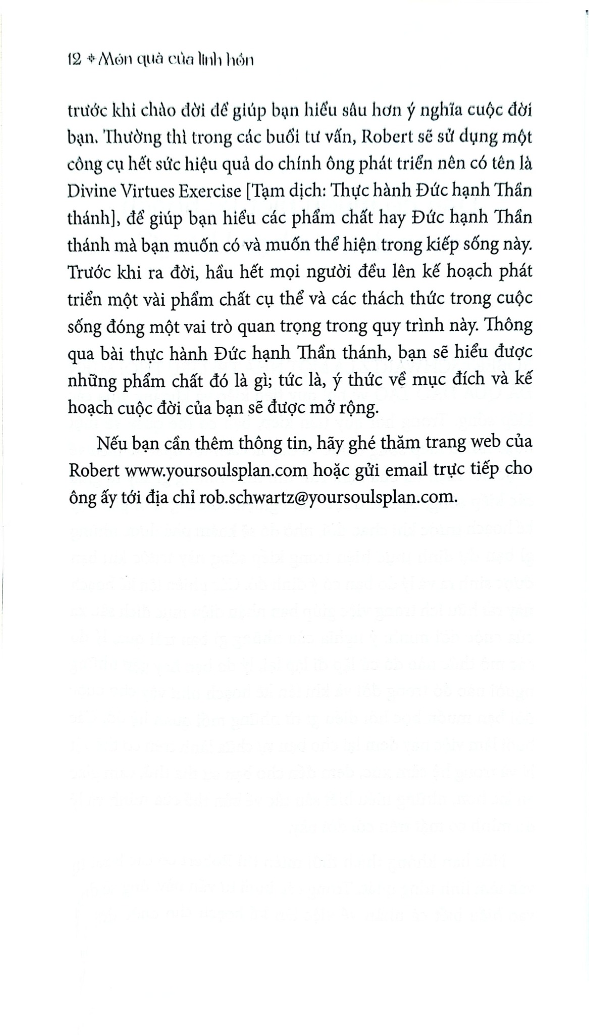 Món Quà Của Linh Hồn - Sức Mạnh Chữa Lành Của Những Thử Thách Trong Cuộc Sống - Robert Schwartz