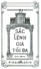 Sắc Lệnh Giá Tối Đa - 
Nhóm 9B