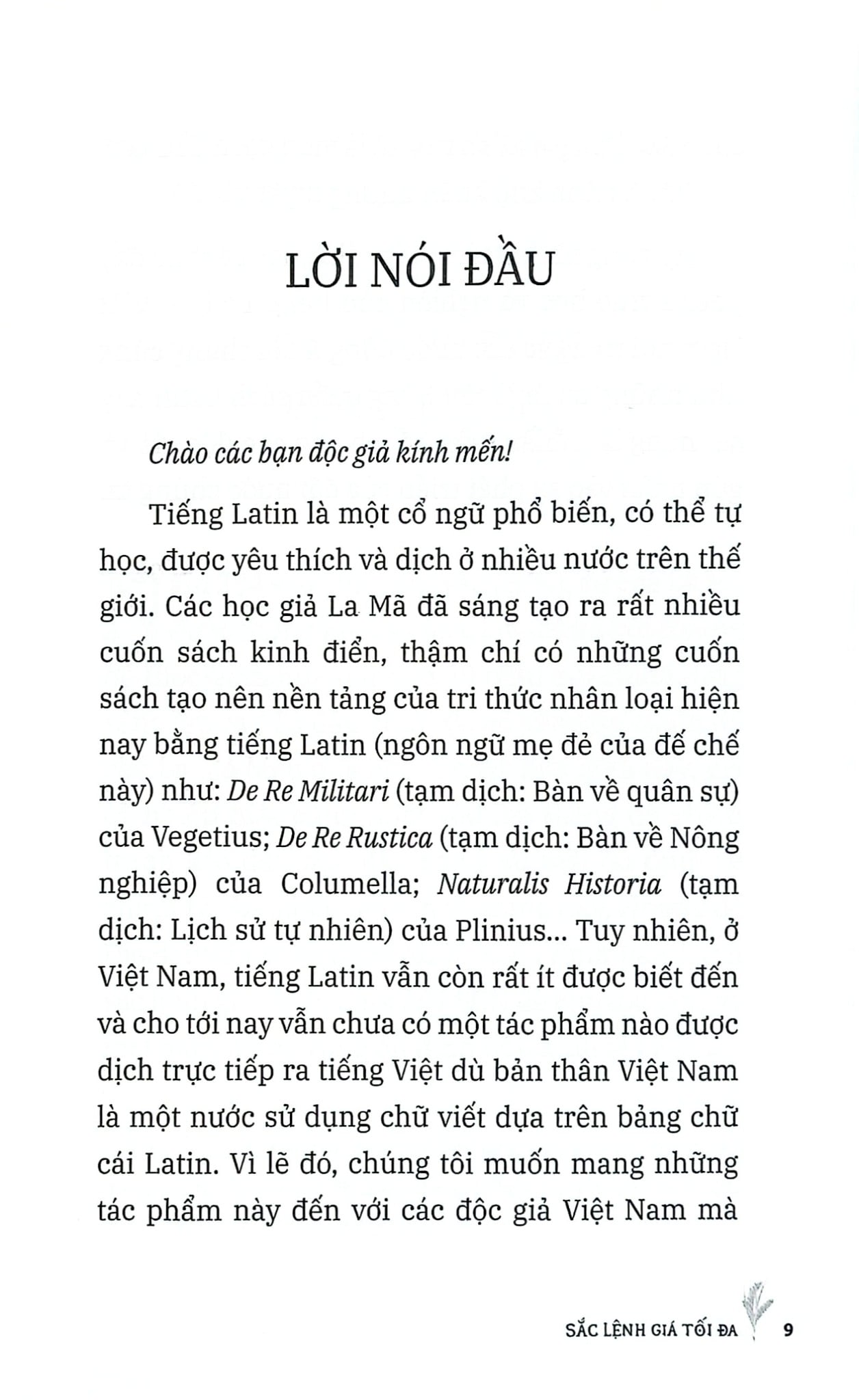Sắc Lệnh Giá Tối Đa - 
Nhóm 9B