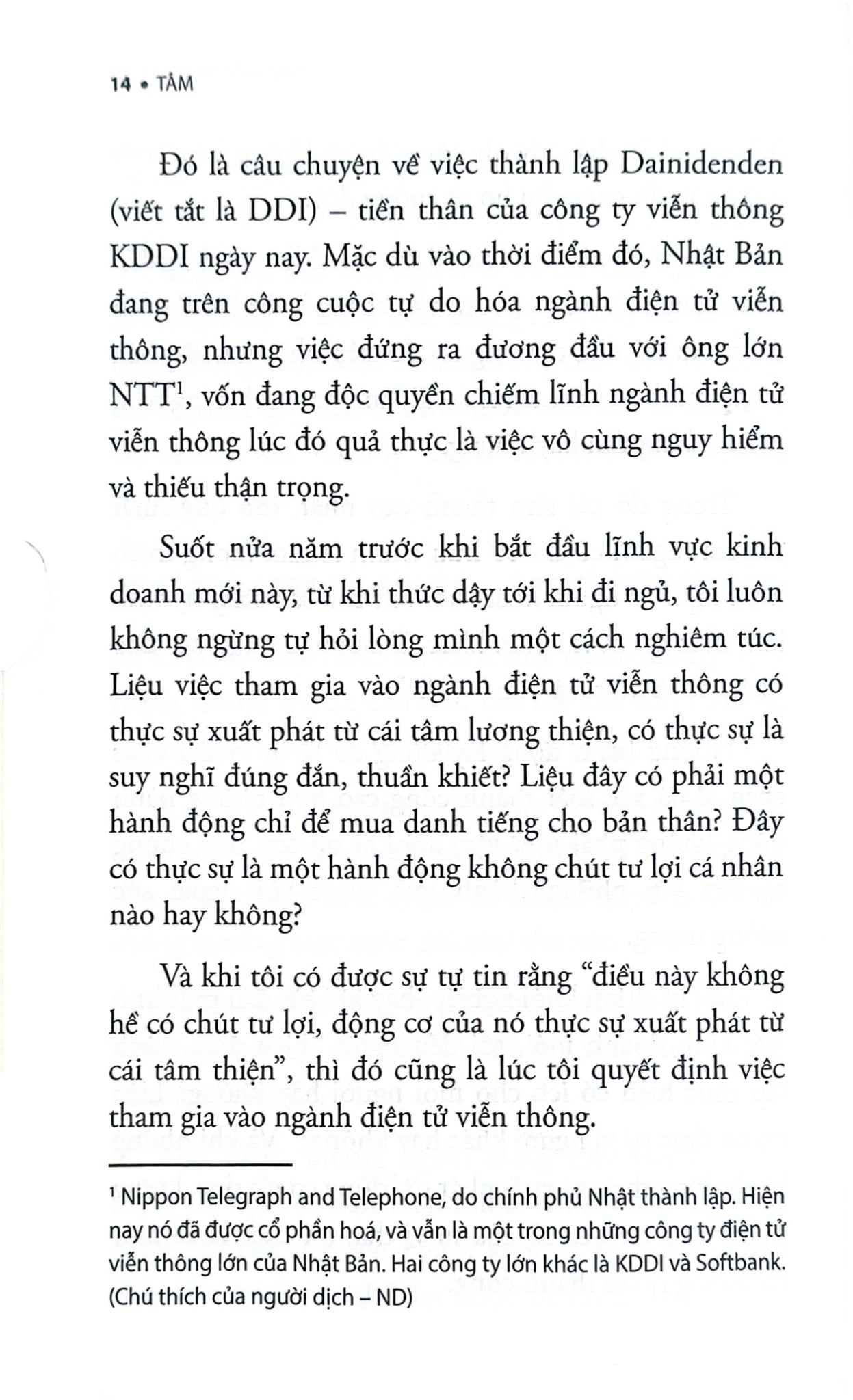 Tâm - Sức Mạnh Khiến Cuộc Đời Như Mình Mong Muốn - Inamori Kazuo