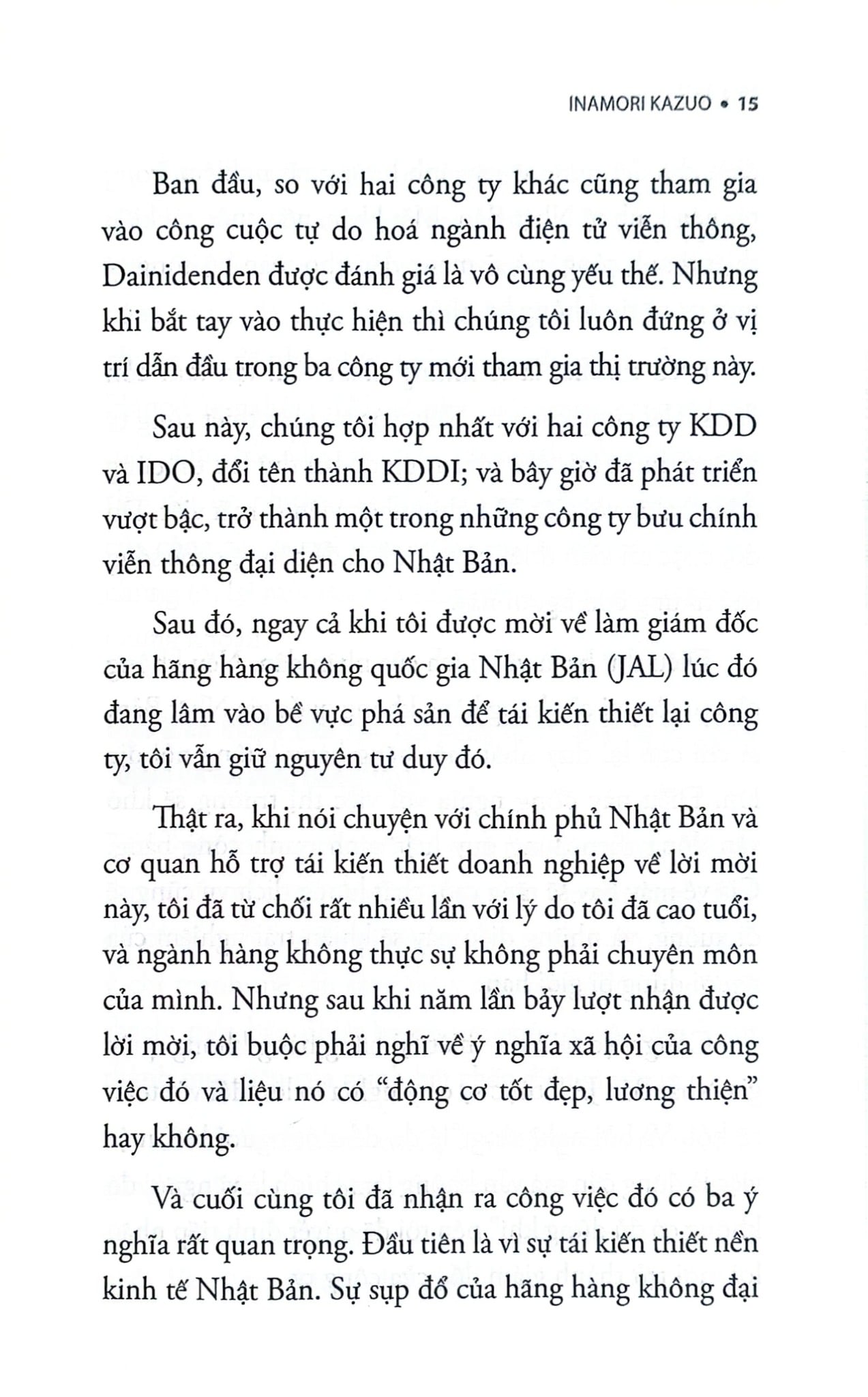 Tâm - Sức Mạnh Khiến Cuộc Đời Như Mình Mong Muốn - Inamori Kazuo