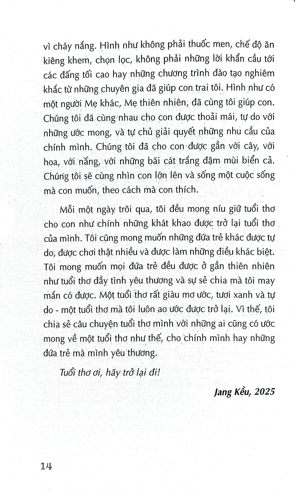 Tuổi Thơ Lắm Chuyện Buồn Cười - Jang Kều
