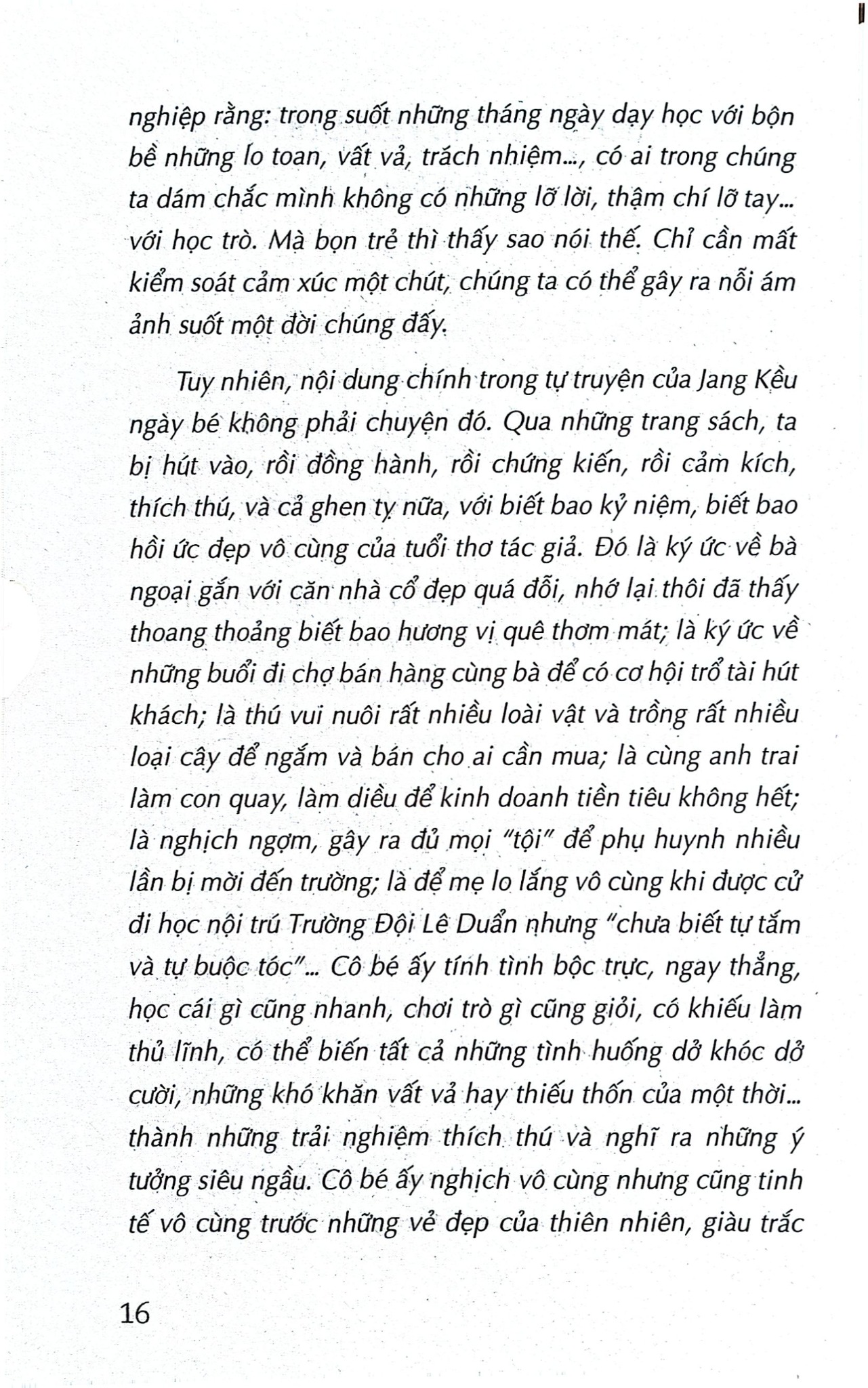 Tuổi Thơ Lắm Chuyện Buồn Cười - Jang Kều