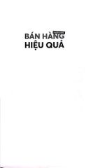Chiến Lược Bán Hàng Hiệu Quả - Đột Phá Doanh Thu Trong Thị Trường Cạnh Tranh Khốc Liệt - 
Harvard Business Review