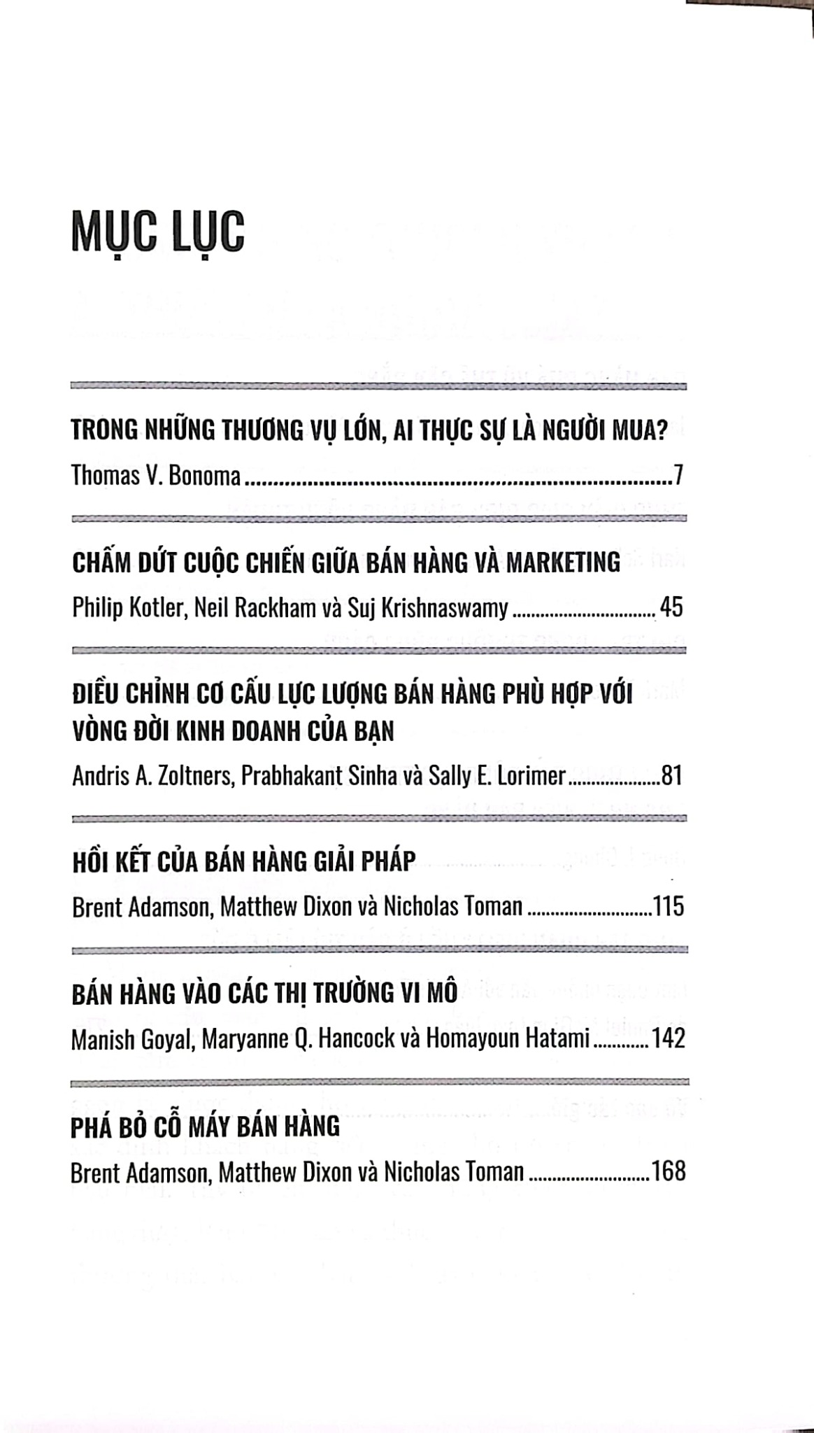 Chiến Lược Bán Hàng Hiệu Quả - Đột Phá Doanh Thu Trong Thị Trường Cạnh Tranh Khốc Liệt - 
Harvard Business Review