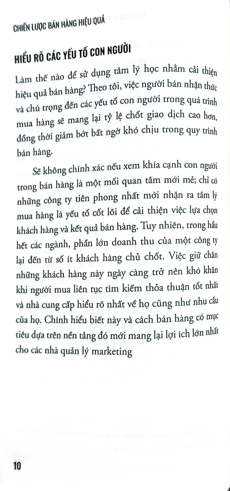 Chiến Lược Bán Hàng Hiệu Quả - Đột Phá Doanh Thu Trong Thị Trường Cạnh Tranh Khốc Liệt - 
Harvard Business Review