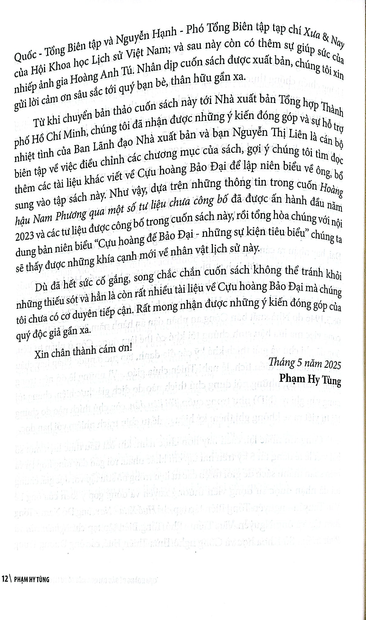 Cựu Hoàng Đế Bảo Đại Qua Một Số Tư Liệu Chưa Công Bố - Phạm Hy Tùng