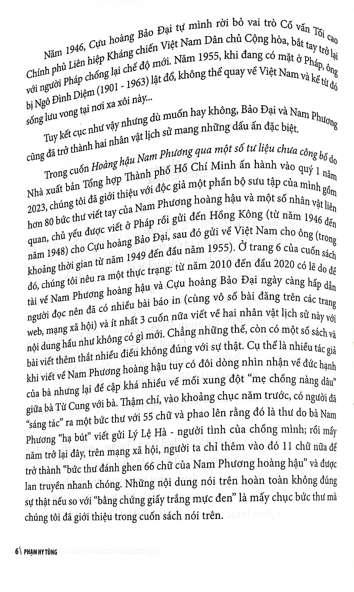 Cựu Hoàng Đế Bảo Đại Qua Một Số Tư Liệu Chưa Công Bố - Phạm Hy Tùng