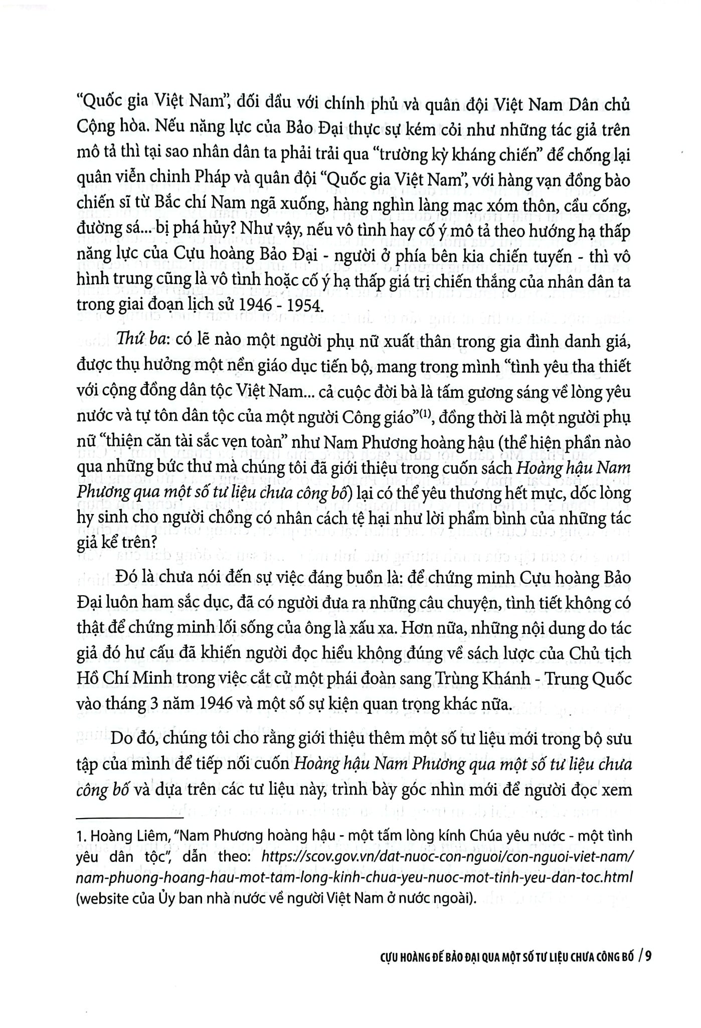 Cựu Hoàng Đế Bảo Đại Qua Một Số Tư Liệu Chưa Công Bố - Phạm Hy Tùng