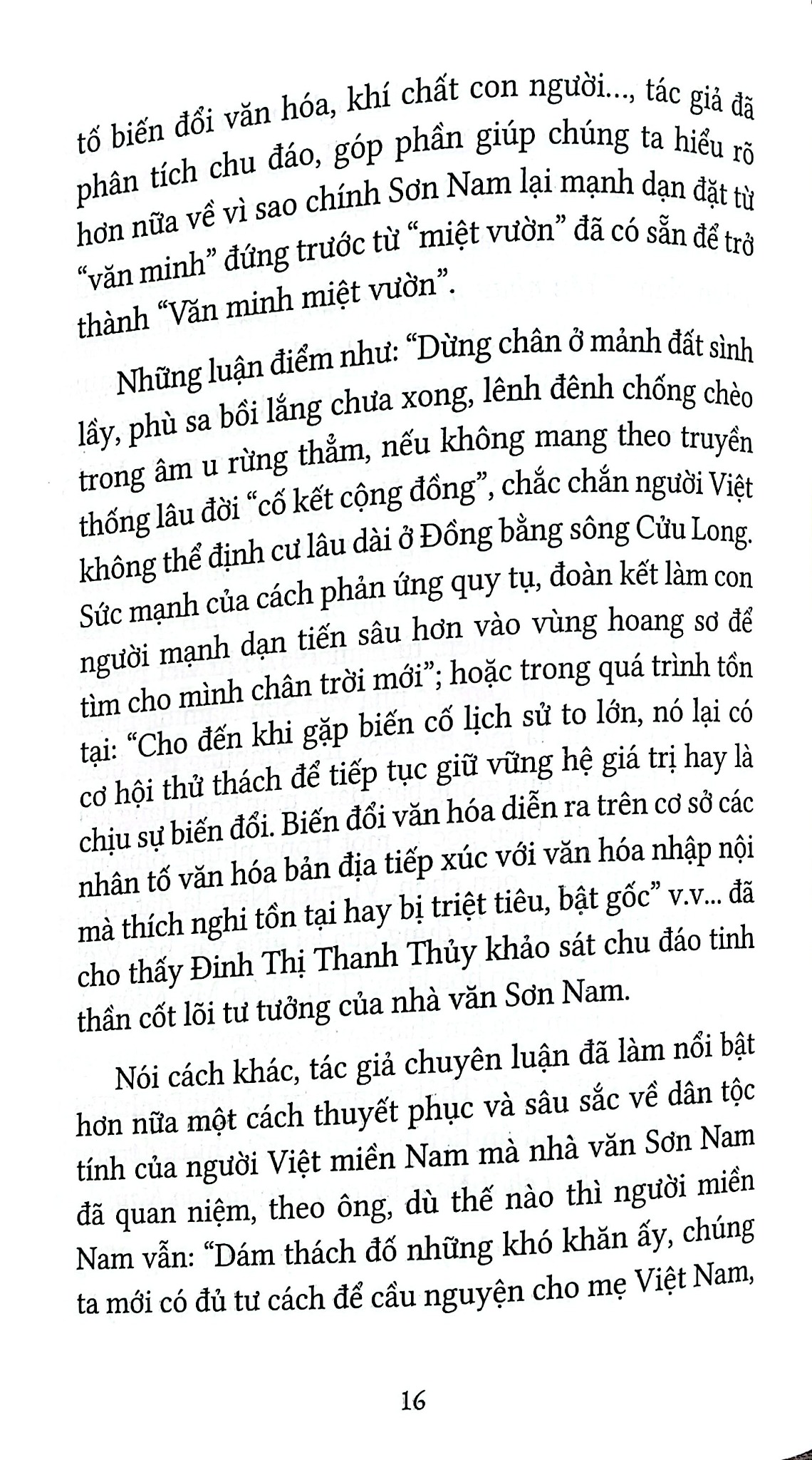 Khí Chất Nam Bộ Qua Truyện Sơn Nam - Đinh Thị Thanh Thủy