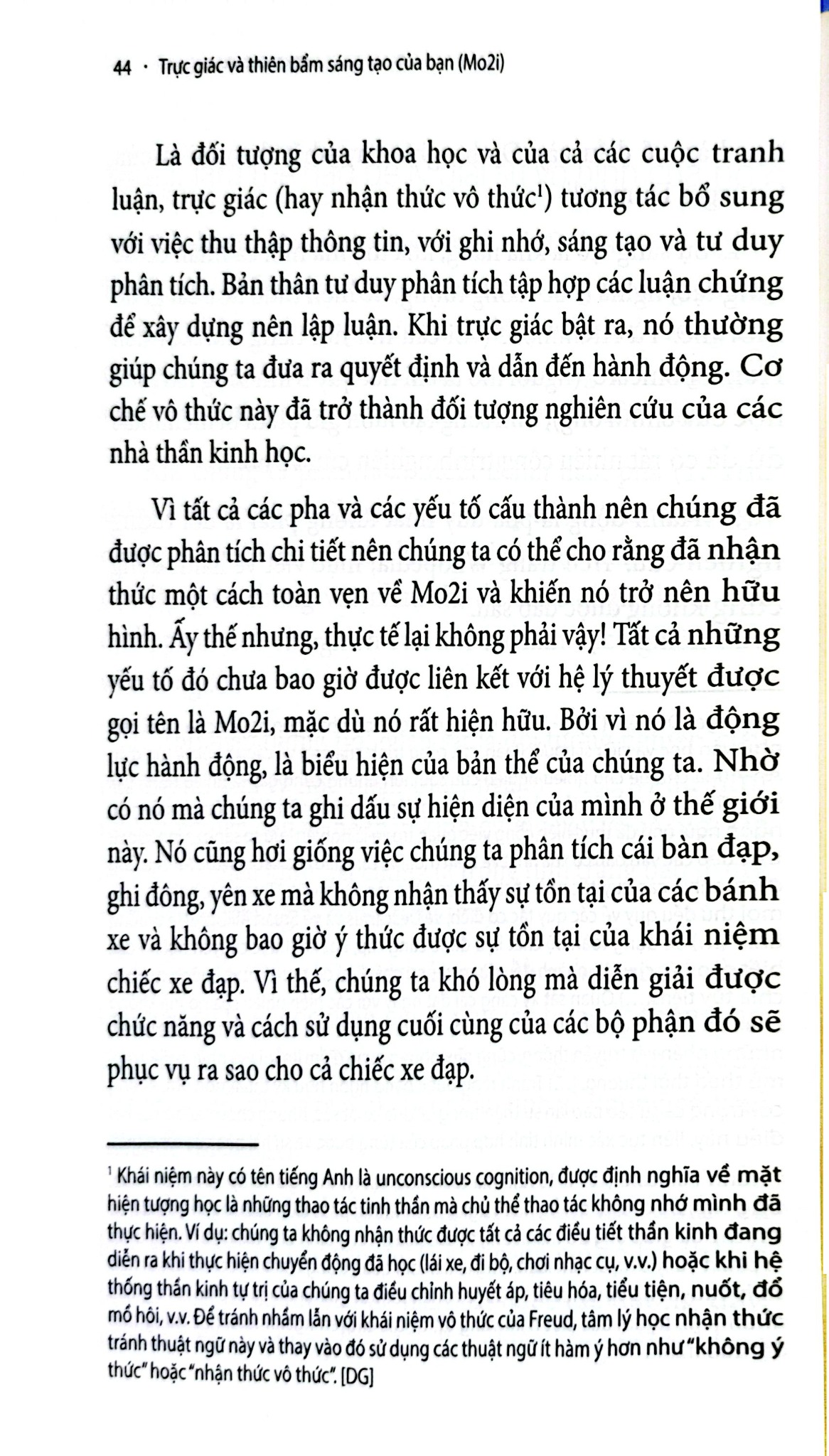 Trực Giác Và Thiên Bẩm Sáng Tạo Của Bạn - Mo2i - 
Joël Guillon