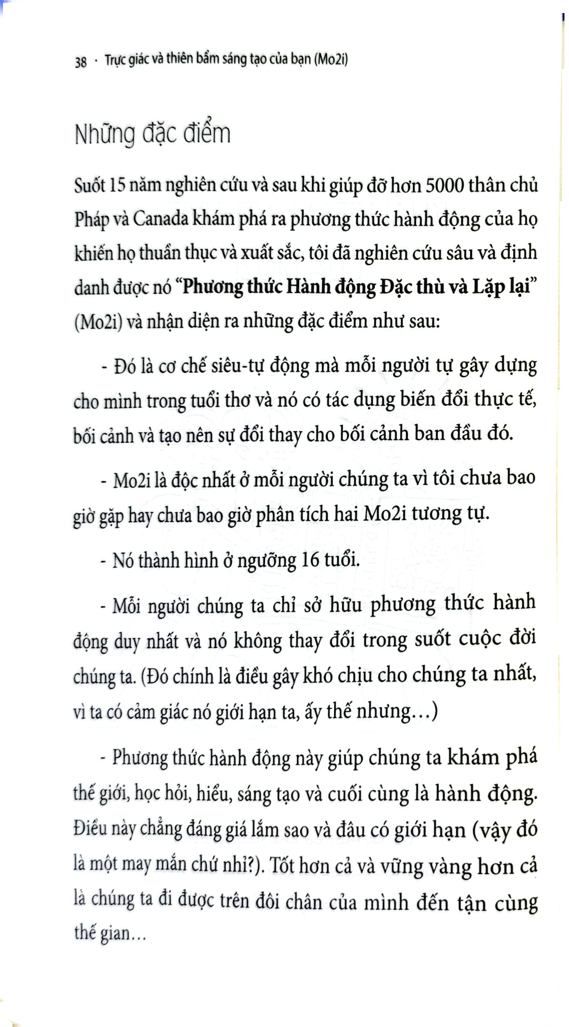 Trực Giác Và Thiên Bẩm Sáng Tạo Của Bạn - Mo2i - 
Joël Guillon