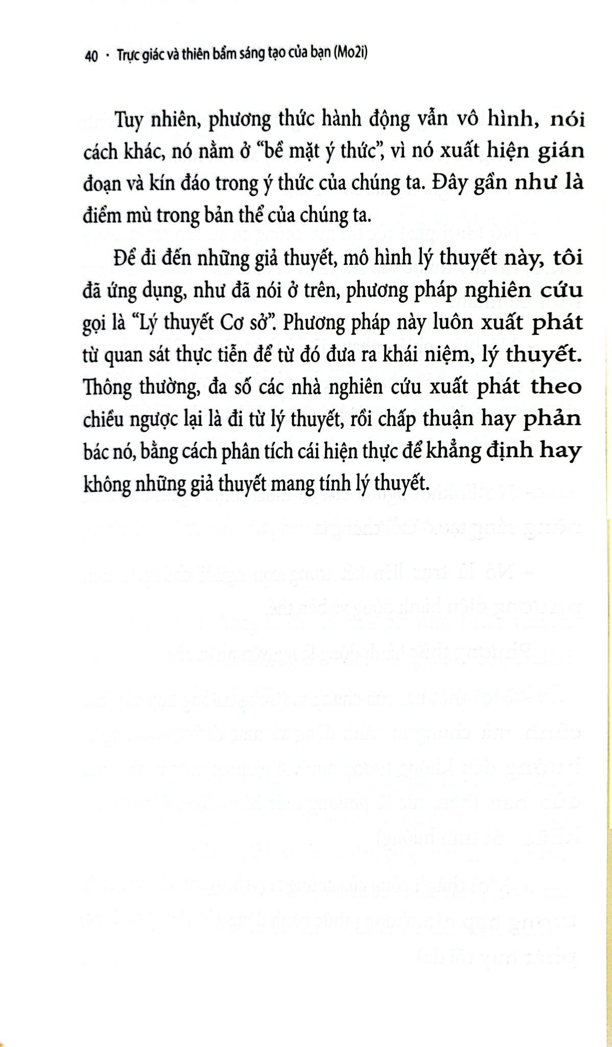 Trực Giác Và Thiên Bẩm Sáng Tạo Của Bạn - Mo2i - 
Joël Guillon