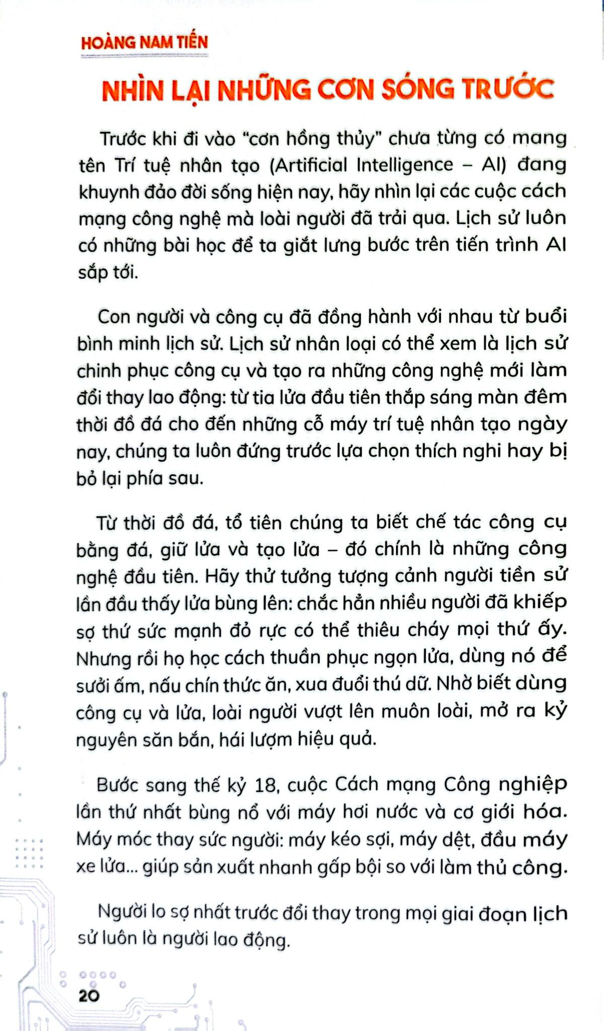 Ứng Dụng Ai Vào Doanh Nghiệp: Những Bài Giảng Của Giáo Tiến Về Nhân Tố Thay Đổi Cuộc Chơi Trong Kỉ Nguyên Mới - Hoàng Nam Tiến