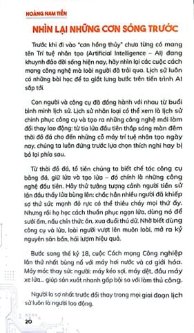  Ứng Dụng Ai Vào Doanh Nghiệp: Những Bài Giảng Của Giáo Tiến Về Nhân Tố Thay Đổi Cuộc Chơi Trong Kỉ Nguyên Mới - Hoàng Nam Tiến 