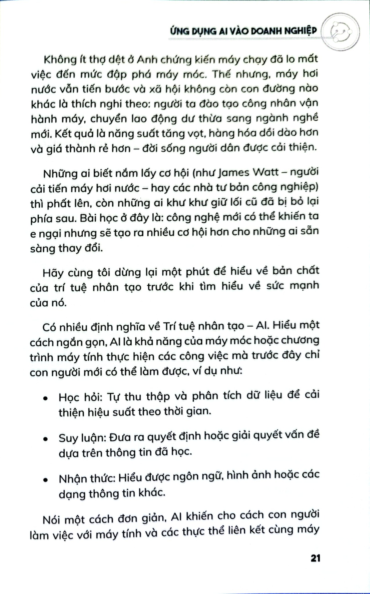Ứng Dụng Ai Vào Doanh Nghiệp: Những Bài Giảng Của Giáo Tiến Về Nhân Tố Thay Đổi Cuộc Chơi Trong Kỉ Nguyên Mới - Hoàng Nam Tiến