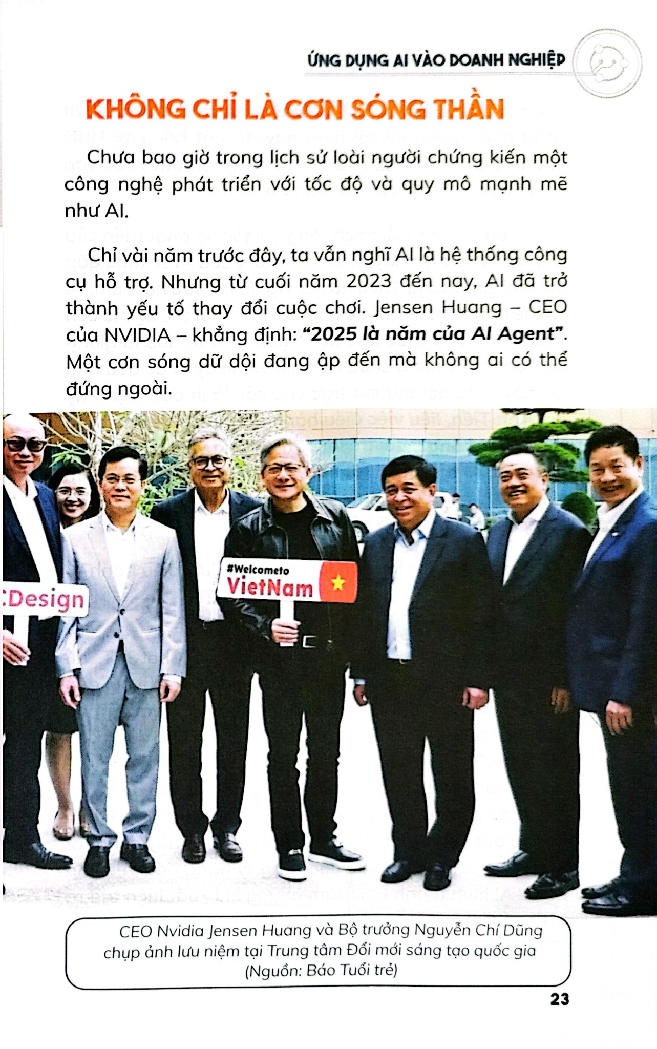 Ứng Dụng Ai Vào Doanh Nghiệp: Những Bài Giảng Của Giáo Tiến Về Nhân Tố Thay Đổi Cuộc Chơi Trong Kỉ Nguyên Mới - Hoàng Nam Tiến