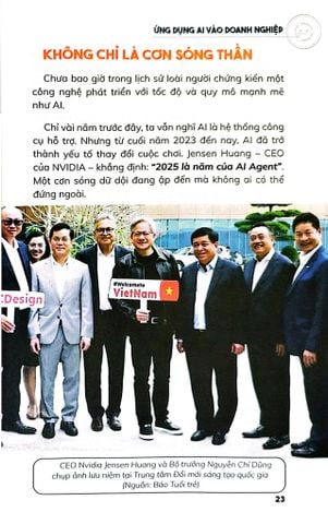  Ứng Dụng Ai Vào Doanh Nghiệp: Những Bài Giảng Của Giáo Tiến Về Nhân Tố Thay Đổi Cuộc Chơi Trong Kỉ Nguyên Mới - Hoàng Nam Tiến 