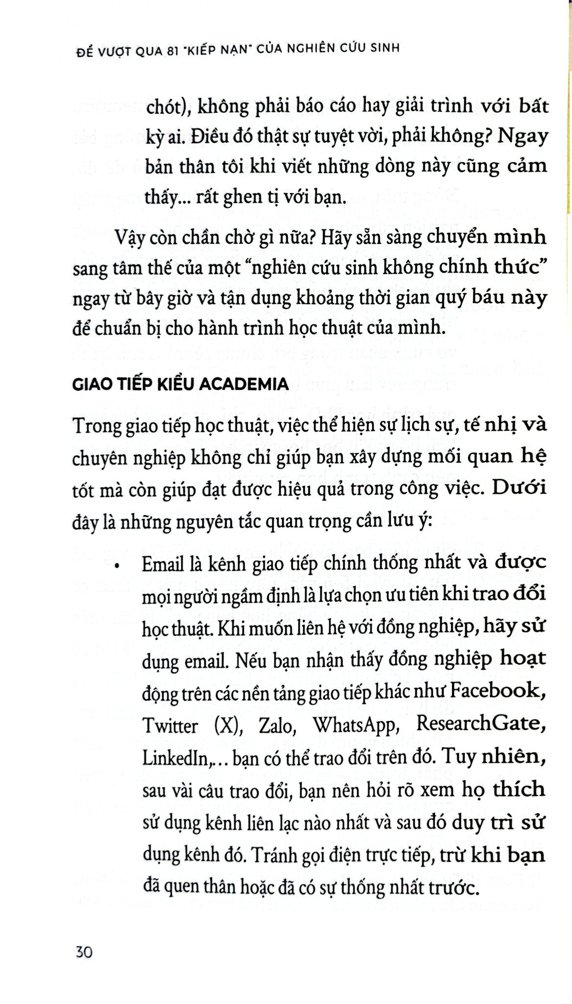 Để Vượt Qua 81 Kiếp Nạn Của Nghiên Cứu Sinh - Phạm Hiệp