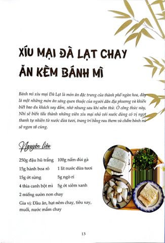  Ăn Chay Cùng Nhi - Ẩm Thực Việt Trọn Vị 3 Miền - Dương Yến Nhi 