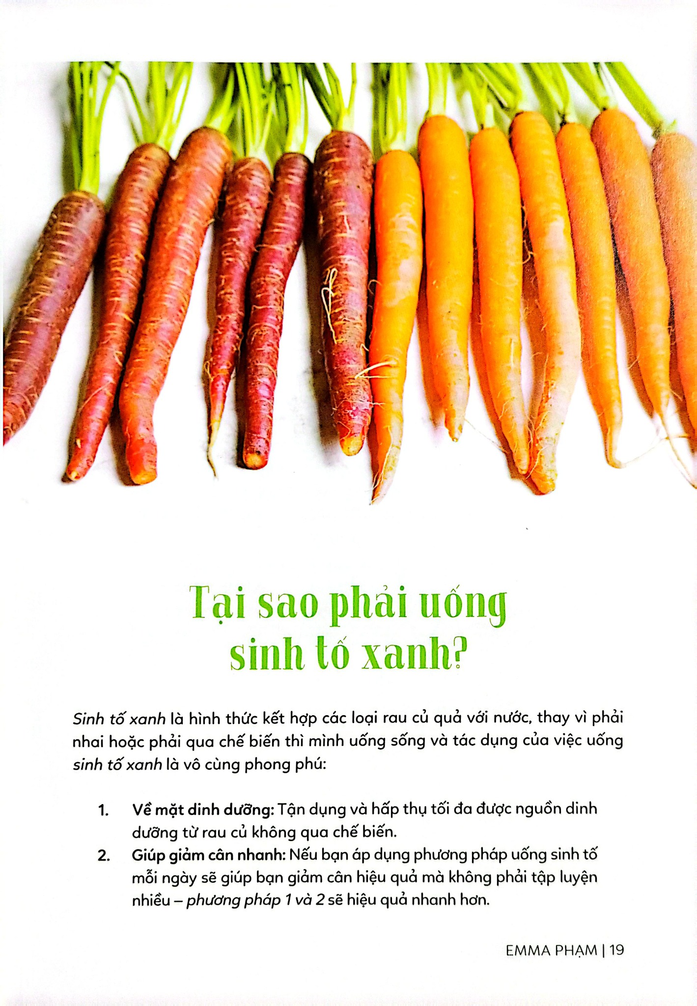 Combo 2 Quyển Green Smoothies - Giảm Cân, Làm Đẹp Da, Tăng Cường Sức Đề Kháng Với 7 Ngày Uống Sinh Tố Xanh + Eat Clean - Ăn Sạch Sống Khỏe - Emma Phạm