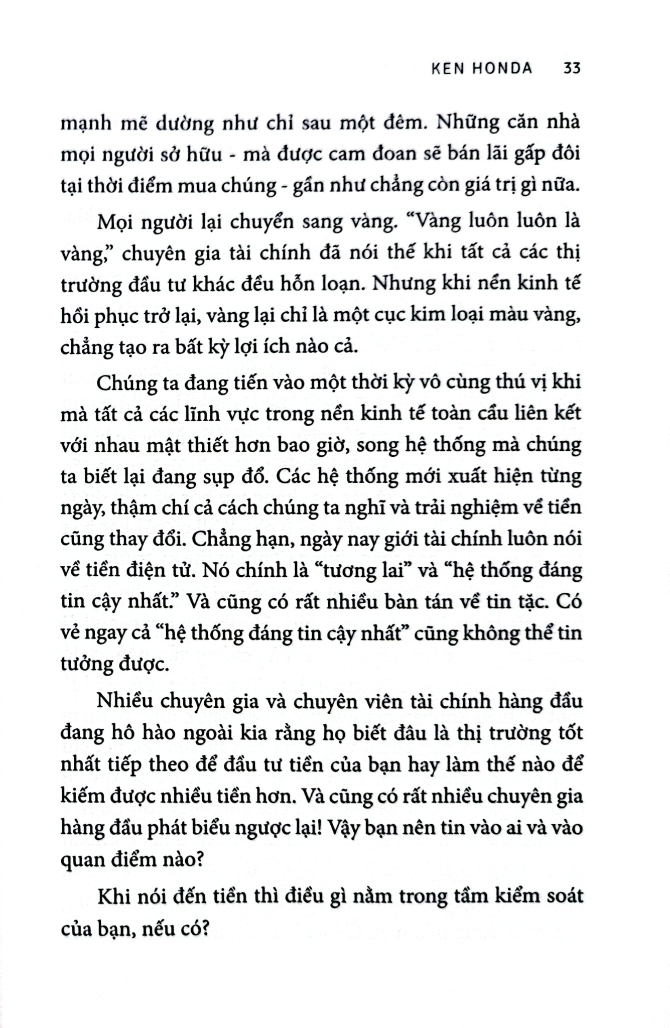 Đồng Tiền Hạnh Phúc (TB) - Ken Honda