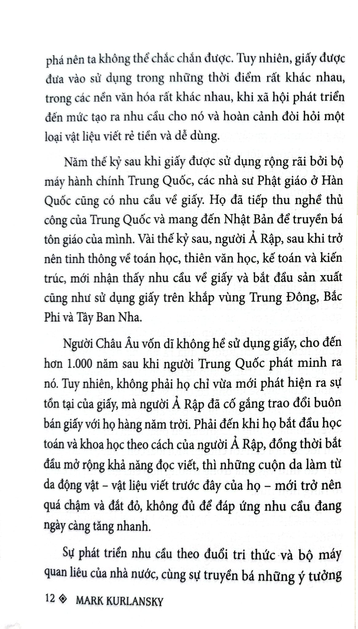 Đời Giấy - Lật Từng Trang Thế Giới - Mark Kurlansky