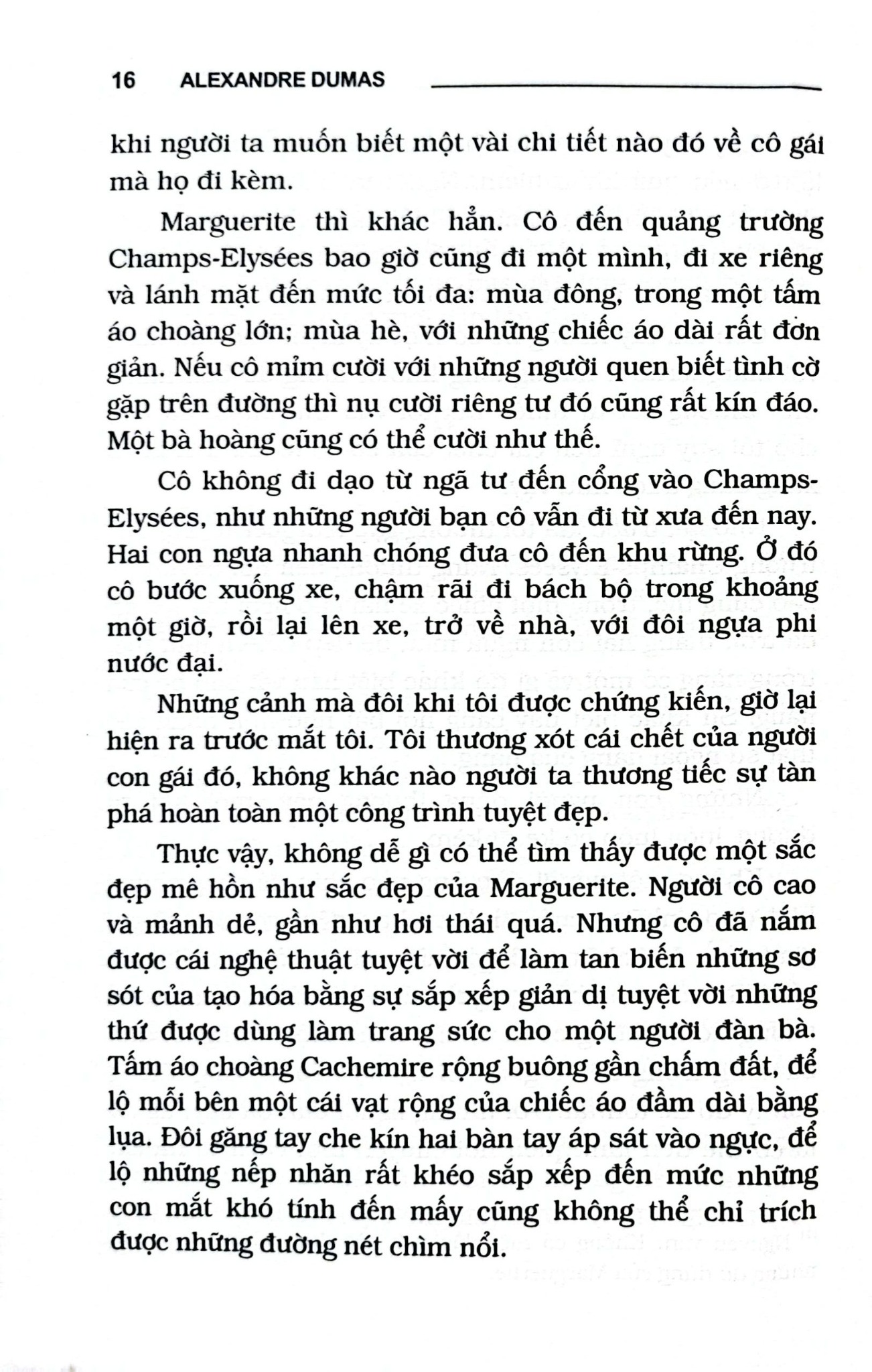 Trà Hoa Nữ  - Alexandre Dumas
