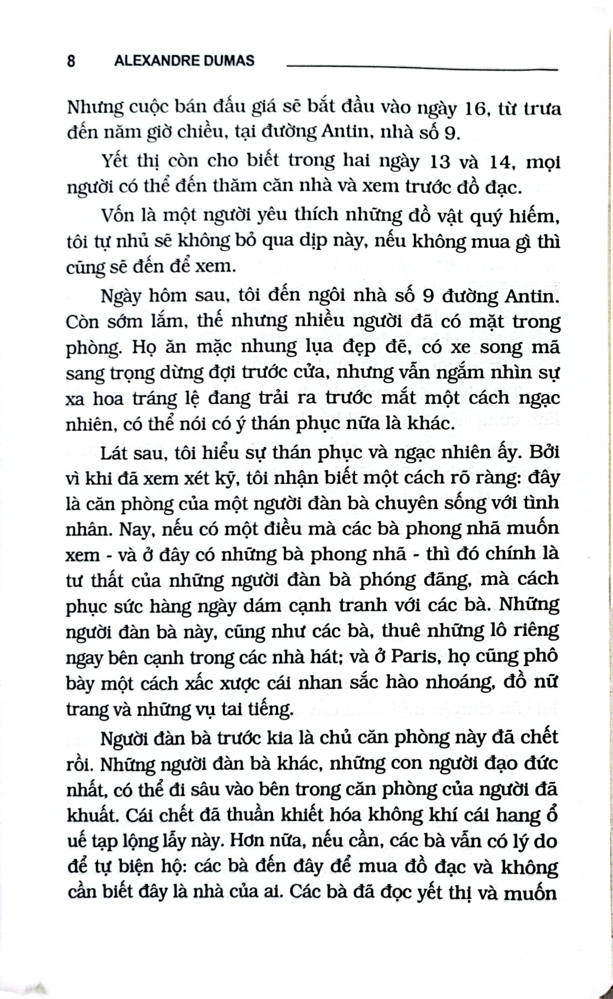 Trà Hoa Nữ  - Alexandre Dumas