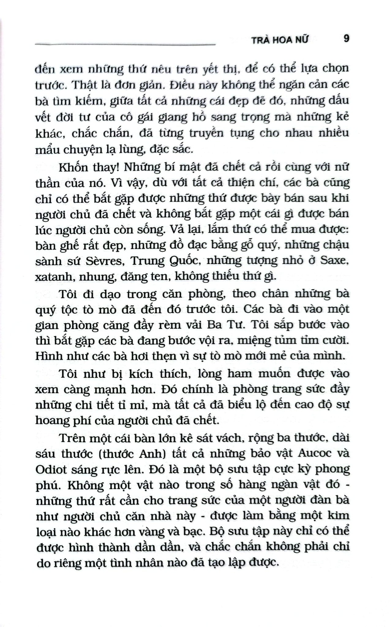 Trà Hoa Nữ  - Alexandre Dumas