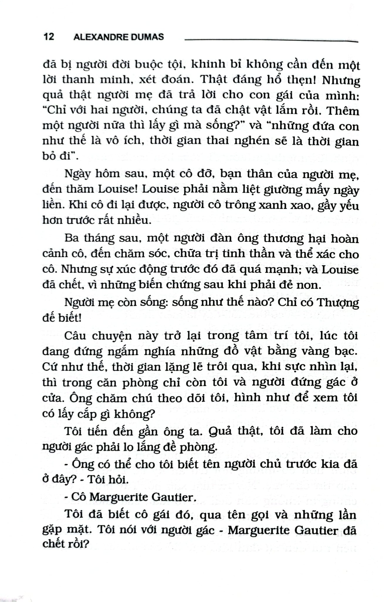 Trà Hoa Nữ  - Alexandre Dumas