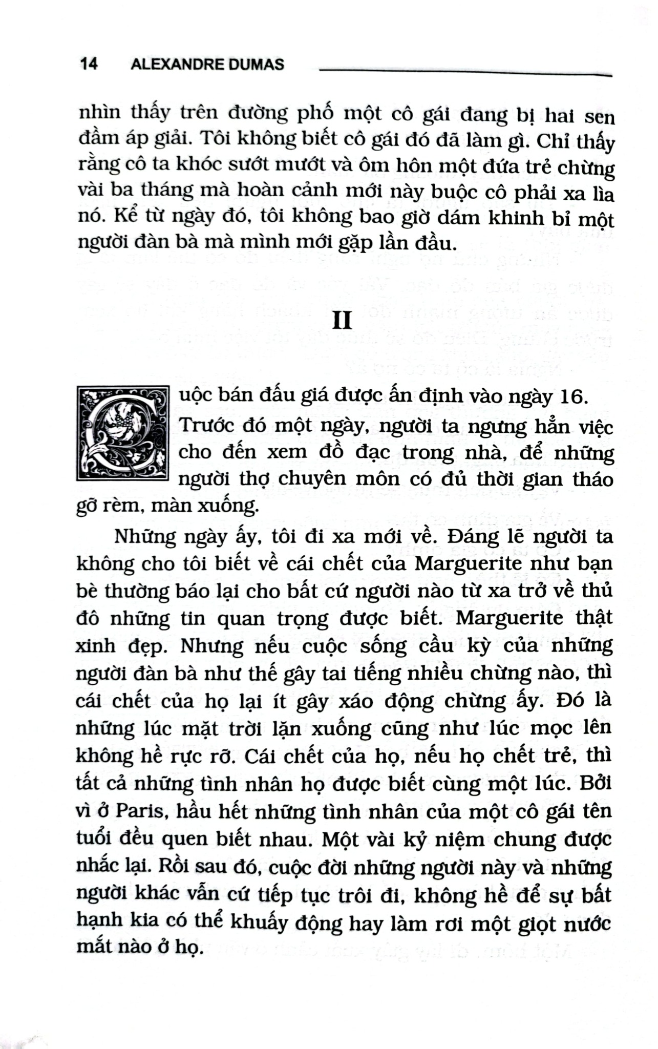 Trà Hoa Nữ  - Alexandre Dumas