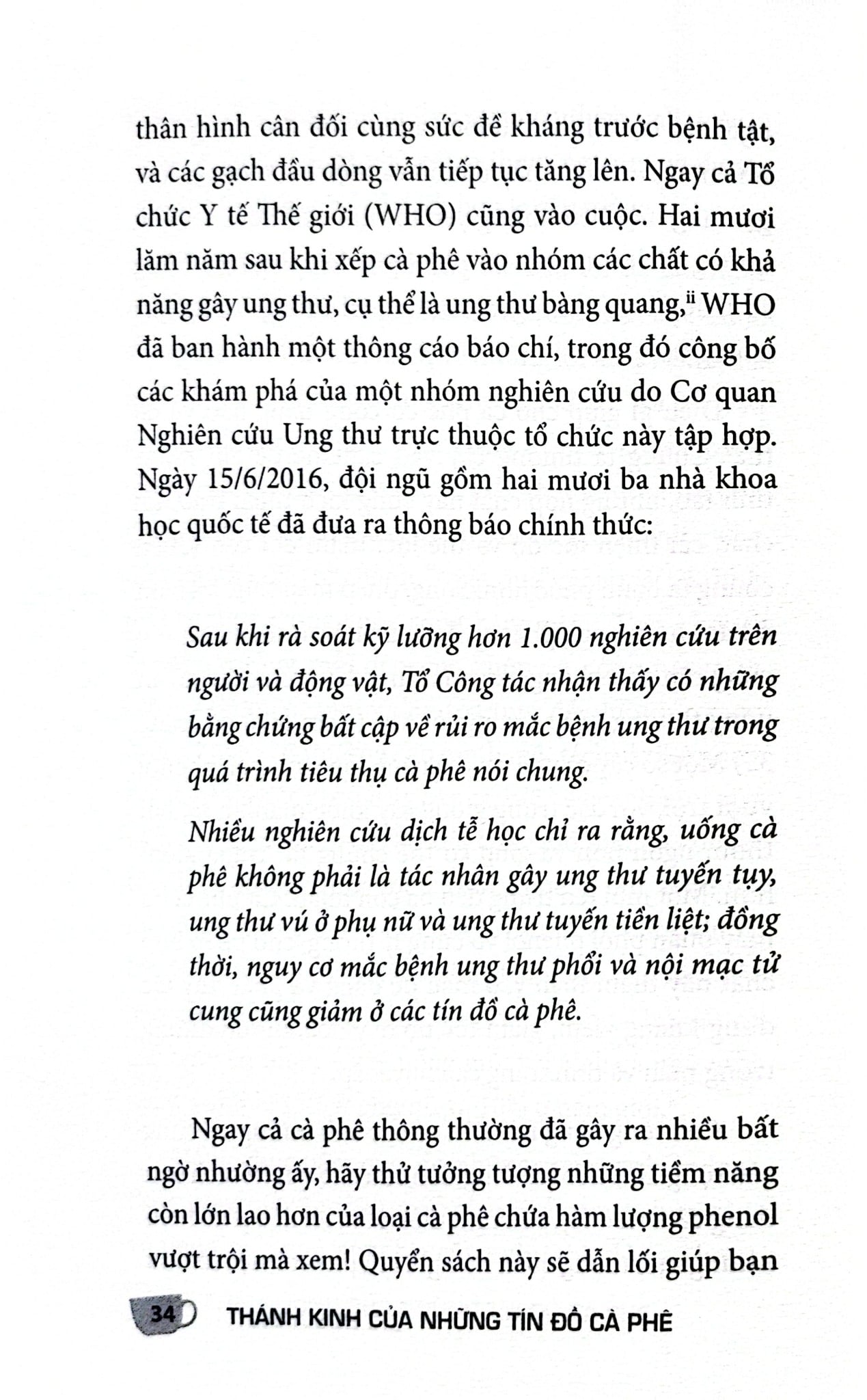 Thánh Kinh Của Những Tín Đồ Cà Phê - Dr Bob Arnot