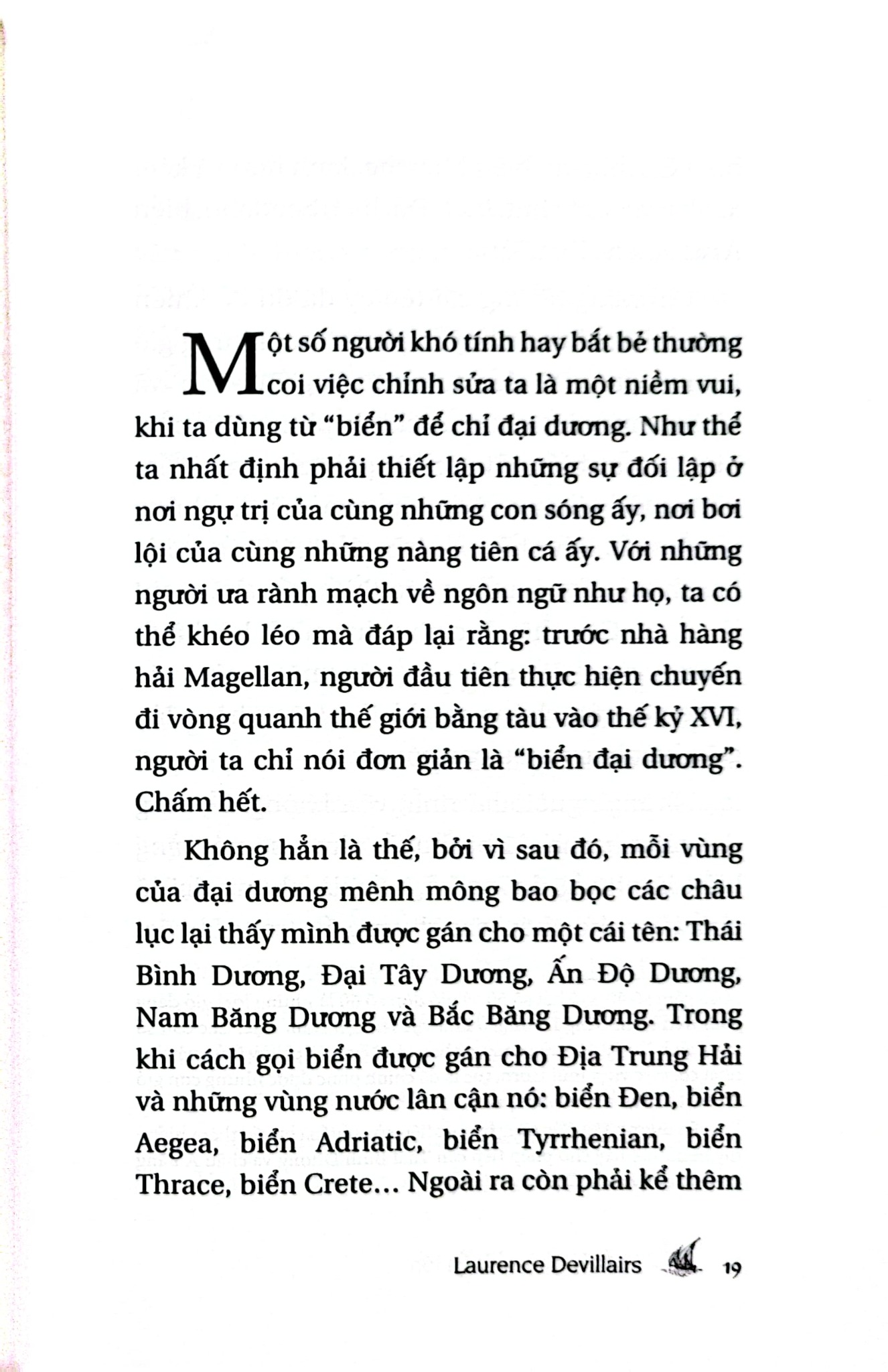 Triết Lý Nhỏ Về Biển Lớn - Laurence Devillairs